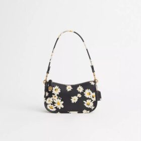 Ανακαινισμένη τσάντα Swinger Bag 20 με floral μοτίβο