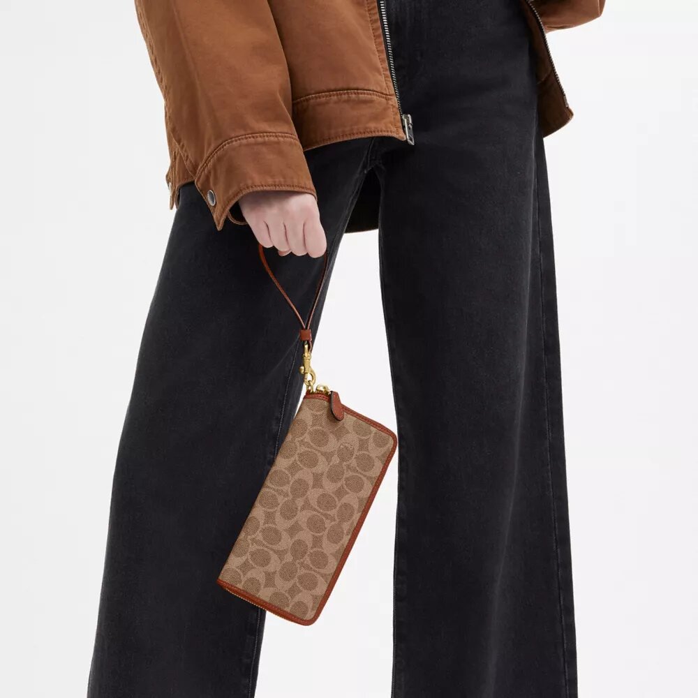Απαραίτητο πορτοφόλι Continental από Signature Canvas