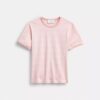 Χαρακτηριστικό T-shirt με ρίγες από βιολογικό βαμβακερό ύφασμα