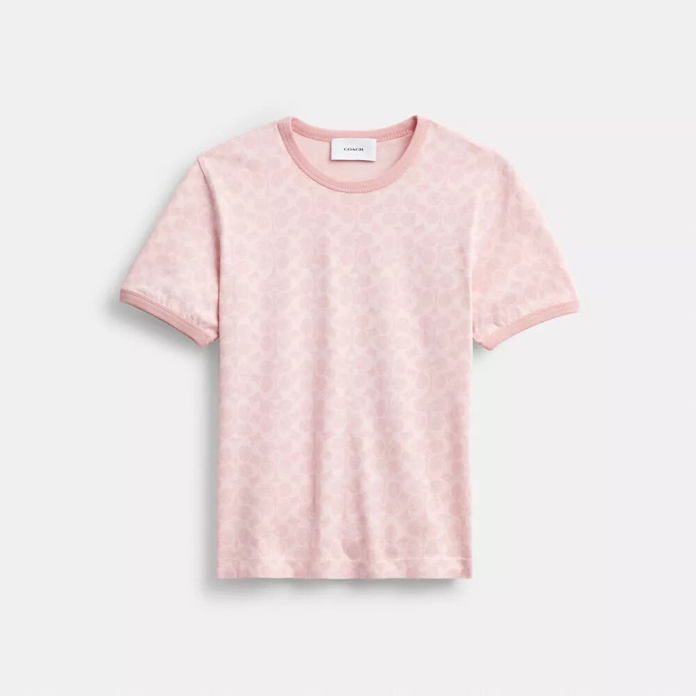 Χαρακτηριστικό T-shirt με ρίγες από βιολογικό βαμβακερό ύφασμα