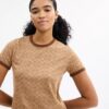 Χαρακτηριστικό T-shirt με ρίγες από βιολογικό βαμβακερό ύφασμα