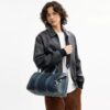 Compass Bag 35 από αναγεννημένο βαμβακερό τζιν με γούρια
