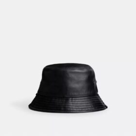 Δερμάτινο καπέλο τύπου «bucket»
