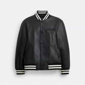 Δερμάτινο μπουφάν Varsity