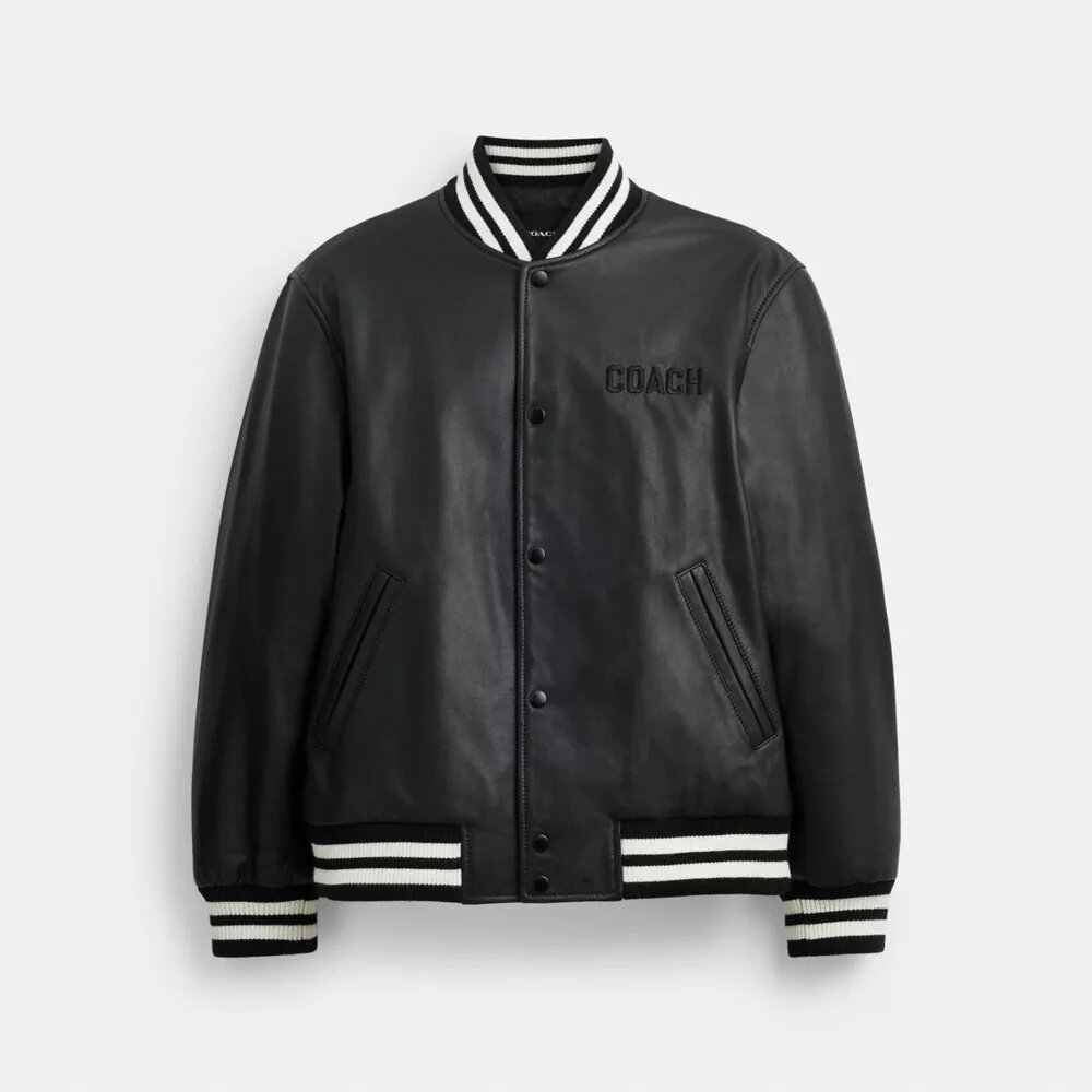 Δερμάτινο μπουφάν Varsity