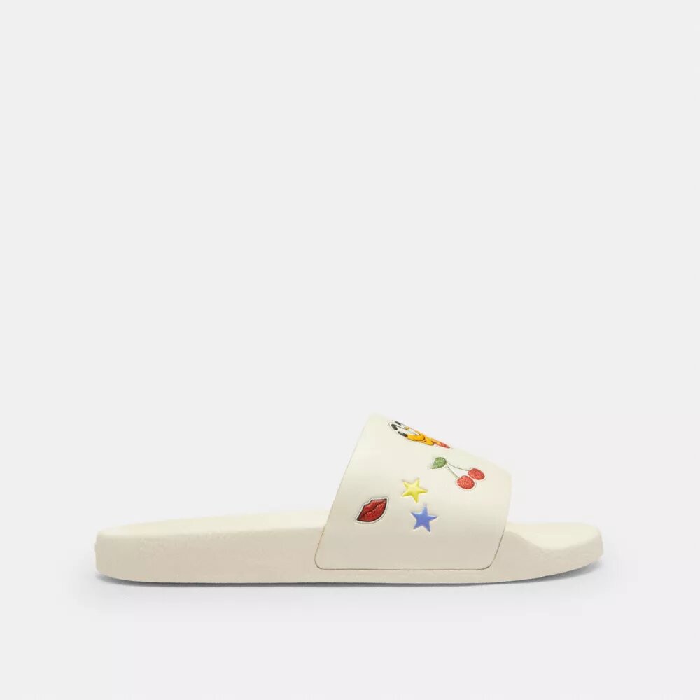 Disney X Coach Αθλητικές Παντόφλες με τυπωμένο αυτοκόλλητο