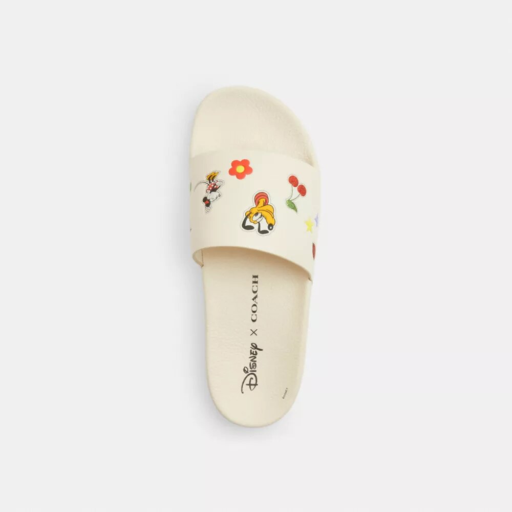 Disney X Coach Αθλητικές Παντόφλες με τυπωμένο αυτοκόλλητο