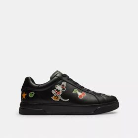 Disney X Coach Ψηλά Sneakers με τύπωμα αυτοκόλλητων