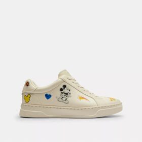 Disney X Coach Ψηλά Sneakers με τύπωμα αυτοκόλλητων