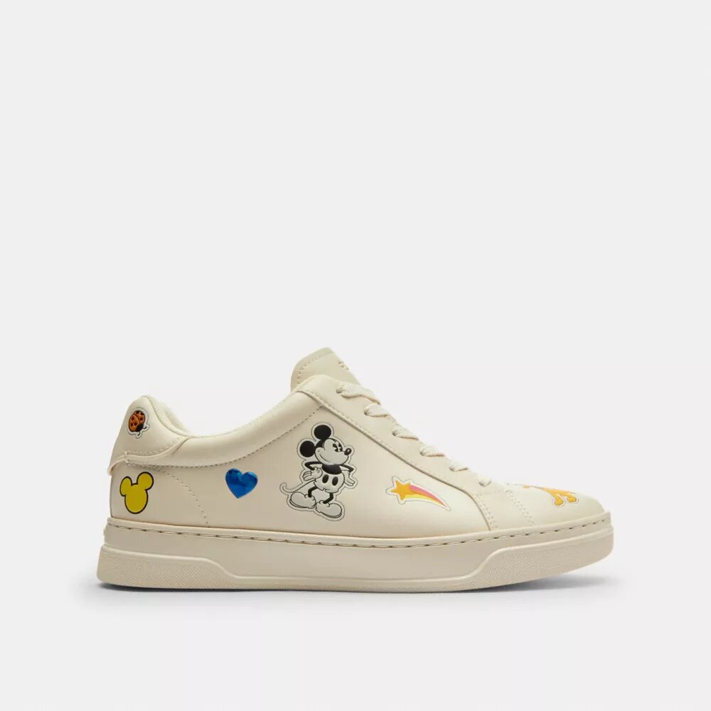 Disney X Coach Ψηλά Sneakers με τύπωμα αυτοκόλλητων