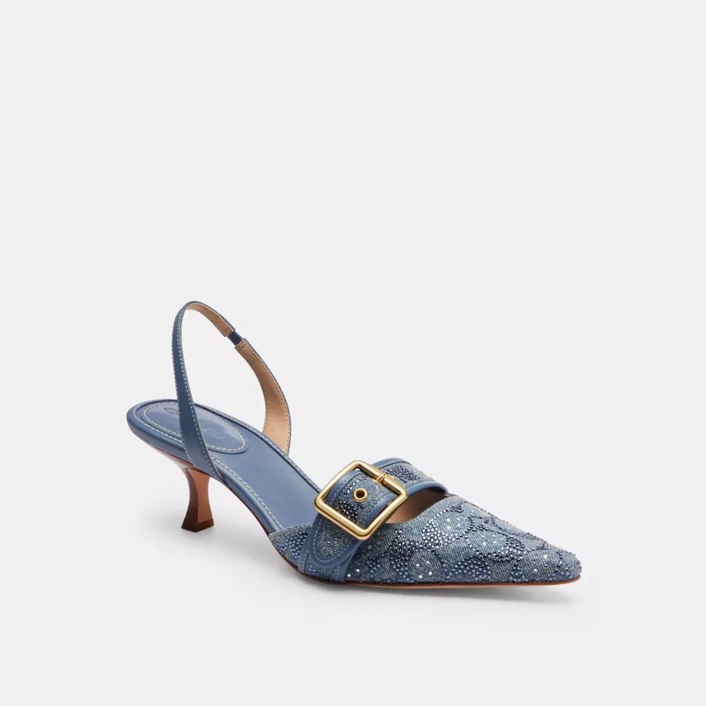Εξώφτερνα Margot σε Crystal Signature Denim