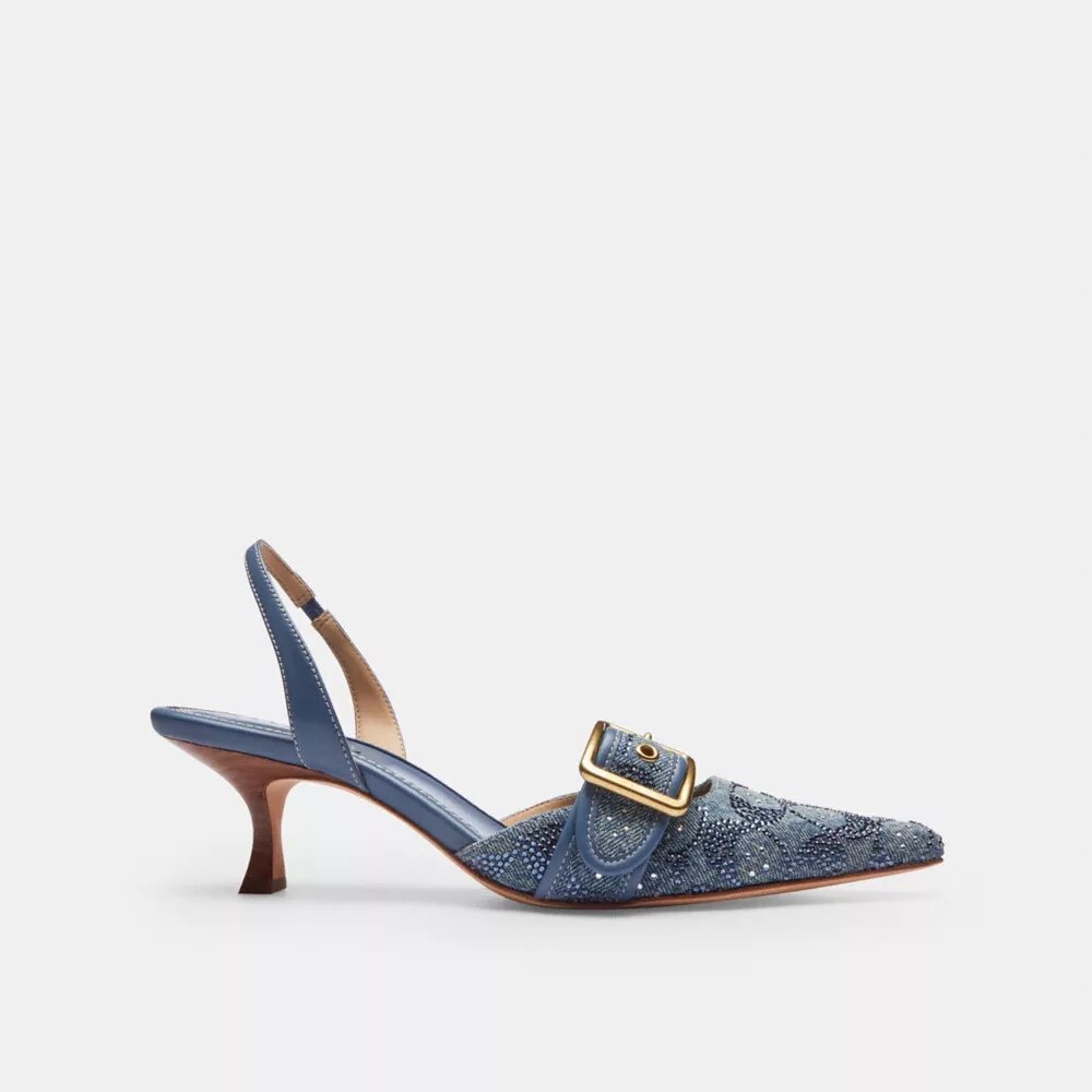 Εξώφτερνα Margot σε Crystal Signature Denim