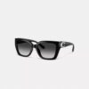 Γυαλιά ηλίου Maxi Sculpted C Square Cat Eye με πλήρη εφαρμογή