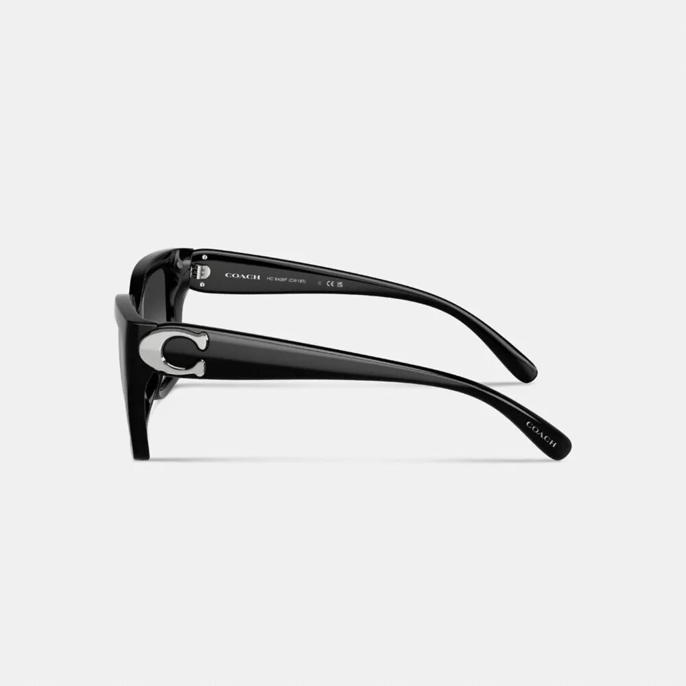 Γυαλιά ηλίου Maxi Sculpted C Square Cat Eye με πλήρη εφαρμογή