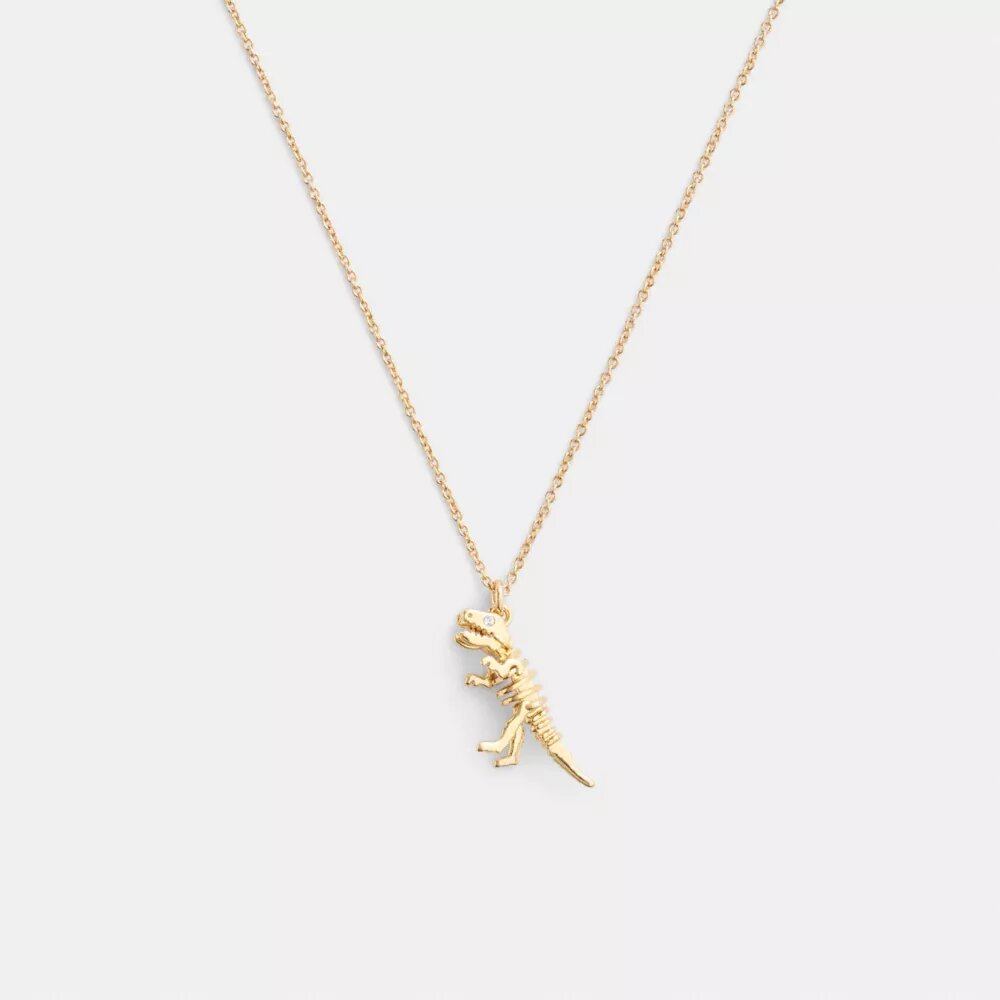 Κολιέ με κρεμαστό Skeletal Rexy