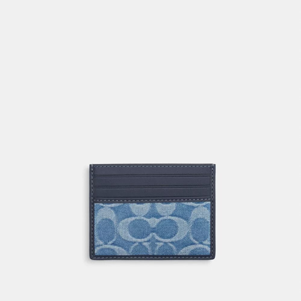 Λεπτή θήκη ταυτότητας από Signature Denim