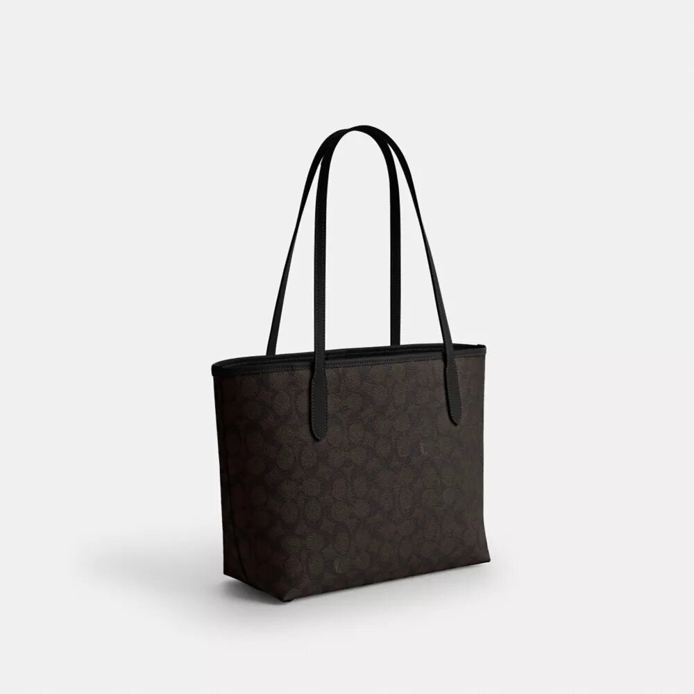 Μεσαία τσάντα Tote από το Signature Canvas