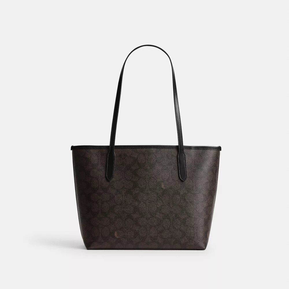 Μεσαία τσάντα Tote από το Signature Canvas