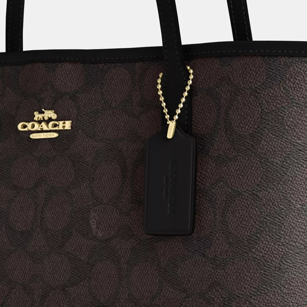 Μεσαία τσάντα Tote από το Signature Canvas