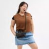 Μίνι τσάντα Rowan Crossbody από Signature Canvas