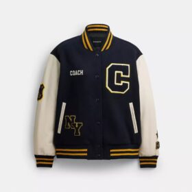 Μπουφάν Varsity από μαλλί