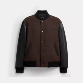 Μπουφάν Varsity από μαλλί