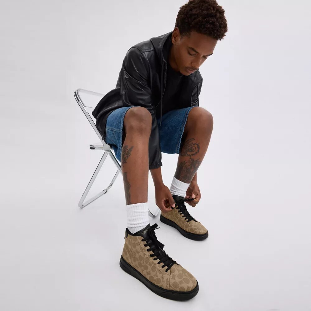 Παπούτσι High Line High Top από το Signature Canvas