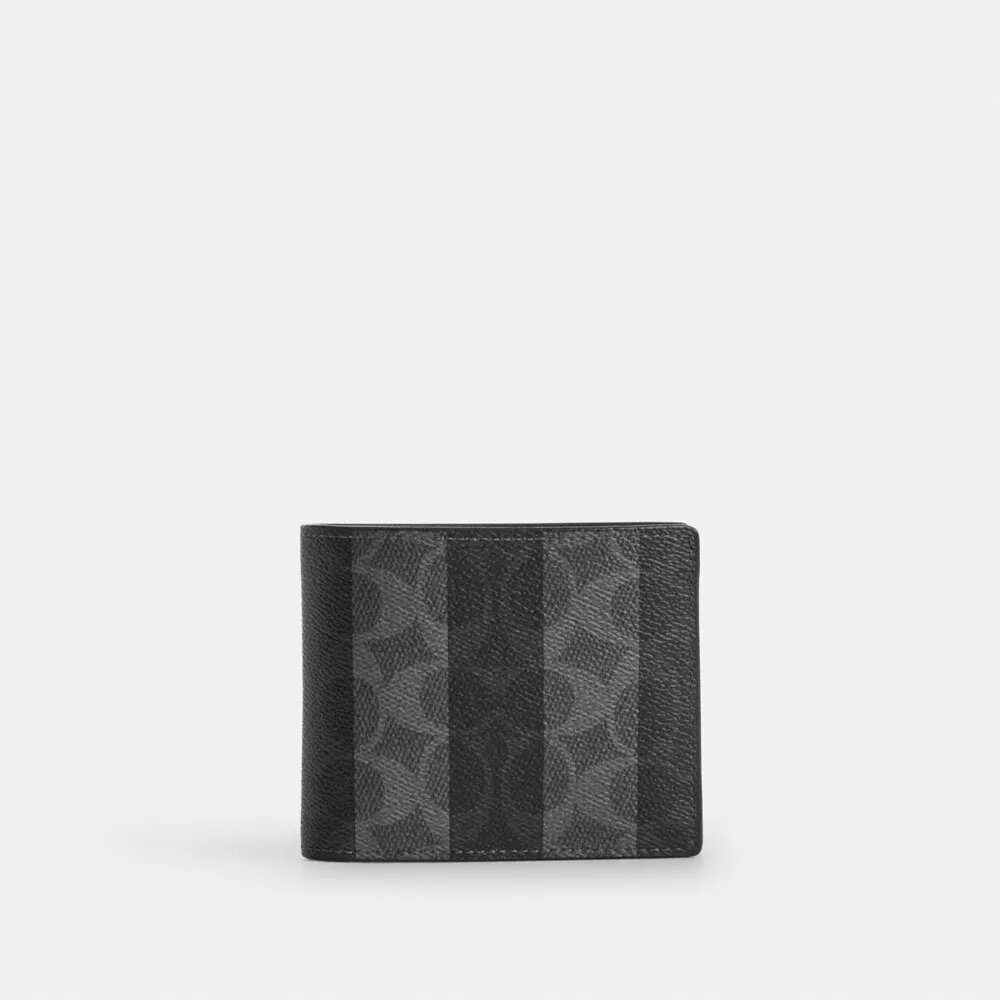 Πορτοφόλι 3 σε 1 από Signature Canvas με ρίγες