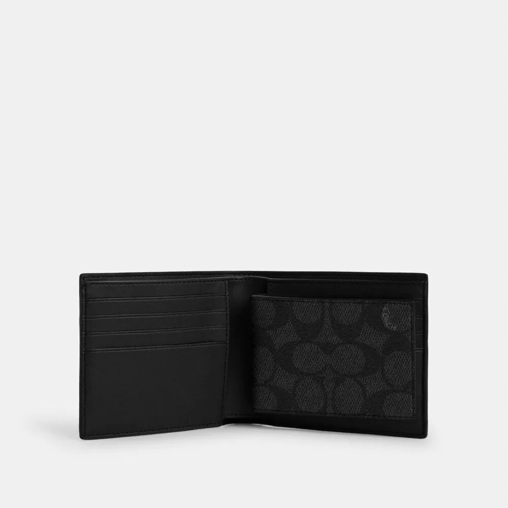 Πορτοφόλι 3 σε 1 από Signature Canvas με ρίγες Varsity