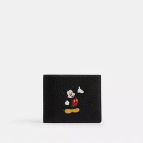 Πορτοφόλι 3 σε 1 Disney X Coach από αναγεννημένο δέρμα με τον Μίκυ Μάους