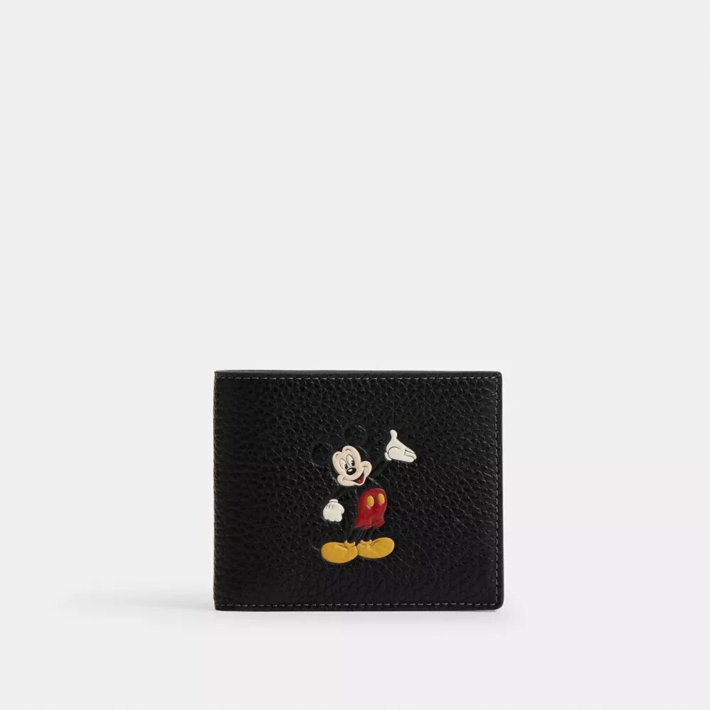 Πορτοφόλι 3 σε 1 Disney X Coach από αναγεννημένο δέρμα με τον Μίκυ Μάους