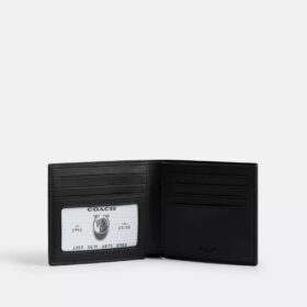 Πορτοφόλι Id Billfold από Signature Canvas με ρίγα Varsity
