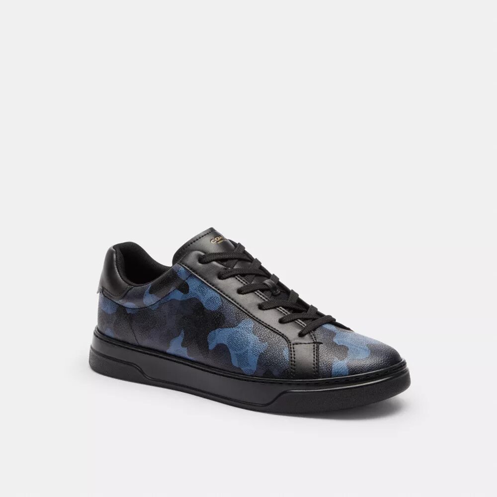 Ψηλά Sneakers από Signature Canvas με καμουφλάζ μοτίβο