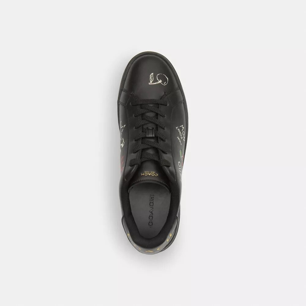 Ψηλά Sneakers με σχέδιο σκίτσου