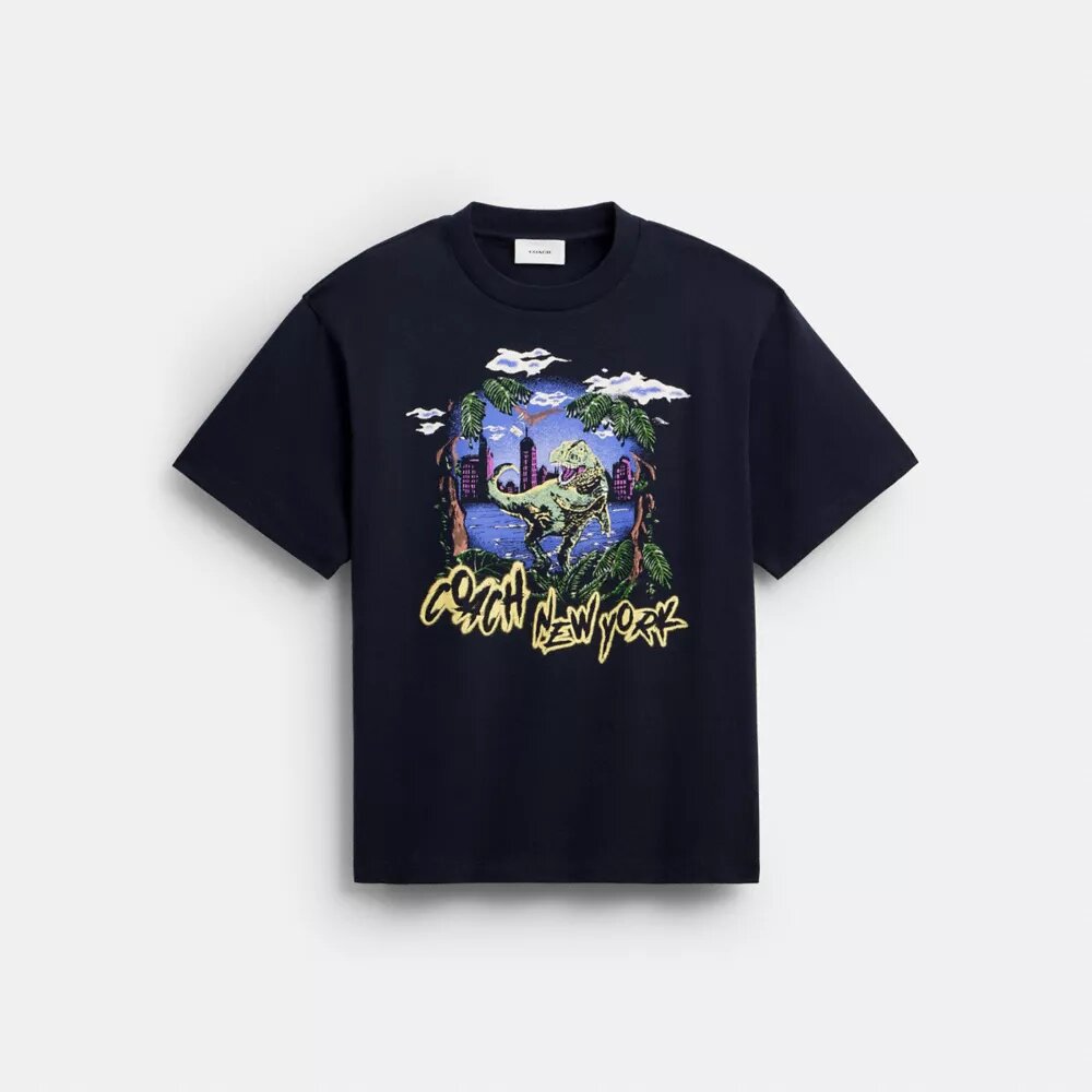 Rexy 10Th Birthday Jungle Relaxed T-shirt από βιολογικό βαμβακερό ύφασμα