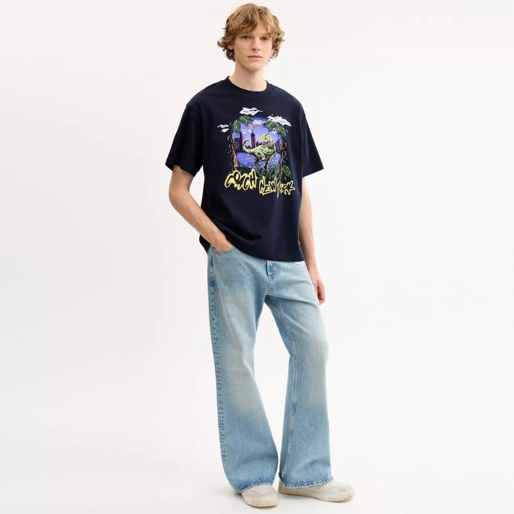 Rexy 10Th Birthday Jungle Relaxed T-shirt από βιολογικό βαμβακερό ύφασμα