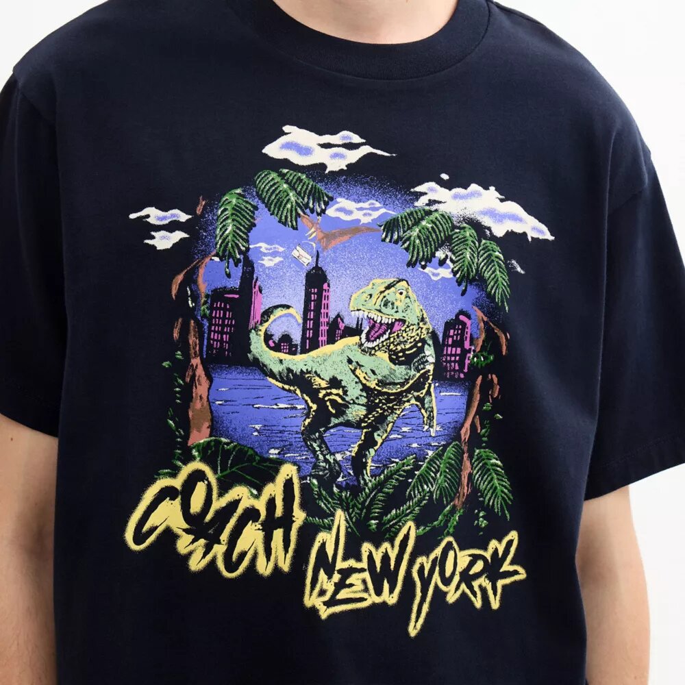 Rexy 10Th Birthday Jungle Relaxed T-shirt από βιολογικό βαμβακερό ύφασμα
