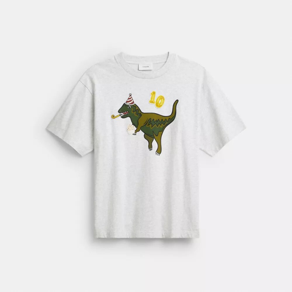 Rexy 10Th Birthday Relaxed T-shirt από βιολογικό βαμβάκι