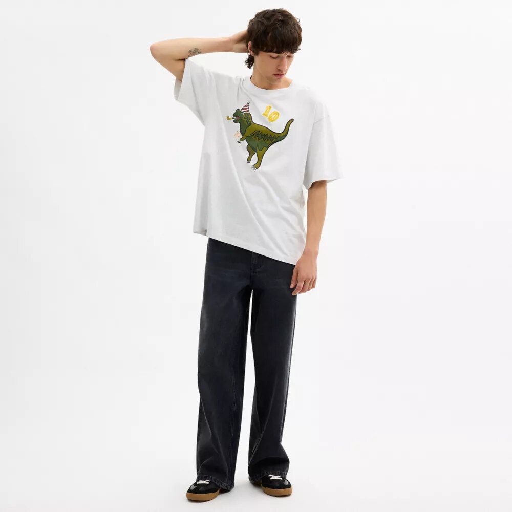 Rexy 10Th Birthday Relaxed T-shirt από βιολογικό βαμβάκι