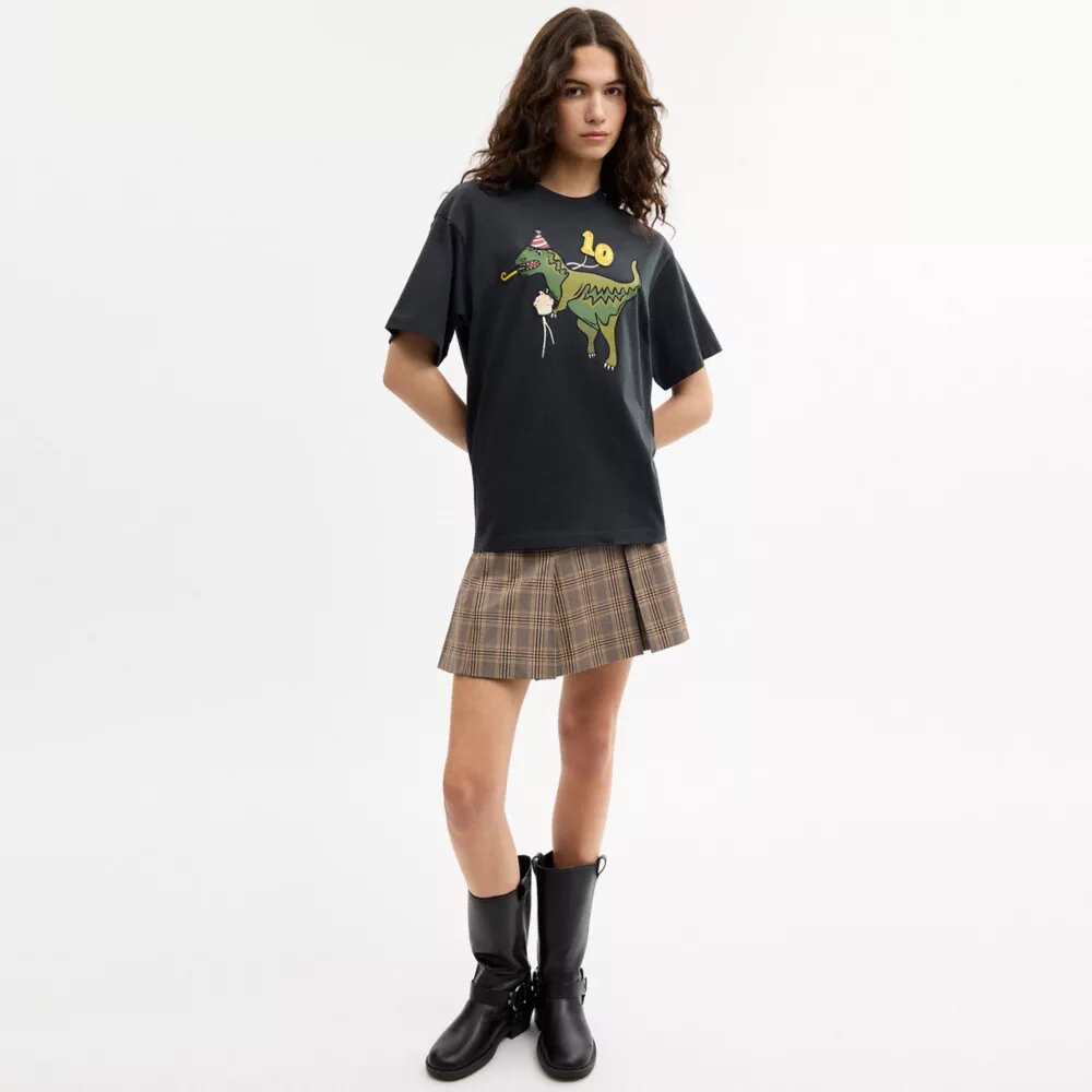 Rexy 10Th Birthday Relaxed T-shirt από βιολογικό βαμβάκι
