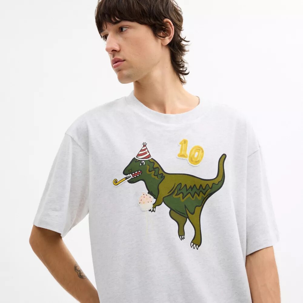 Rexy 10Th Birthday Relaxed T-shirt από βιολογικό βαμβάκι