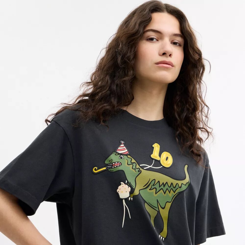 Rexy 10Th Birthday Relaxed T-shirt από βιολογικό βαμβάκι