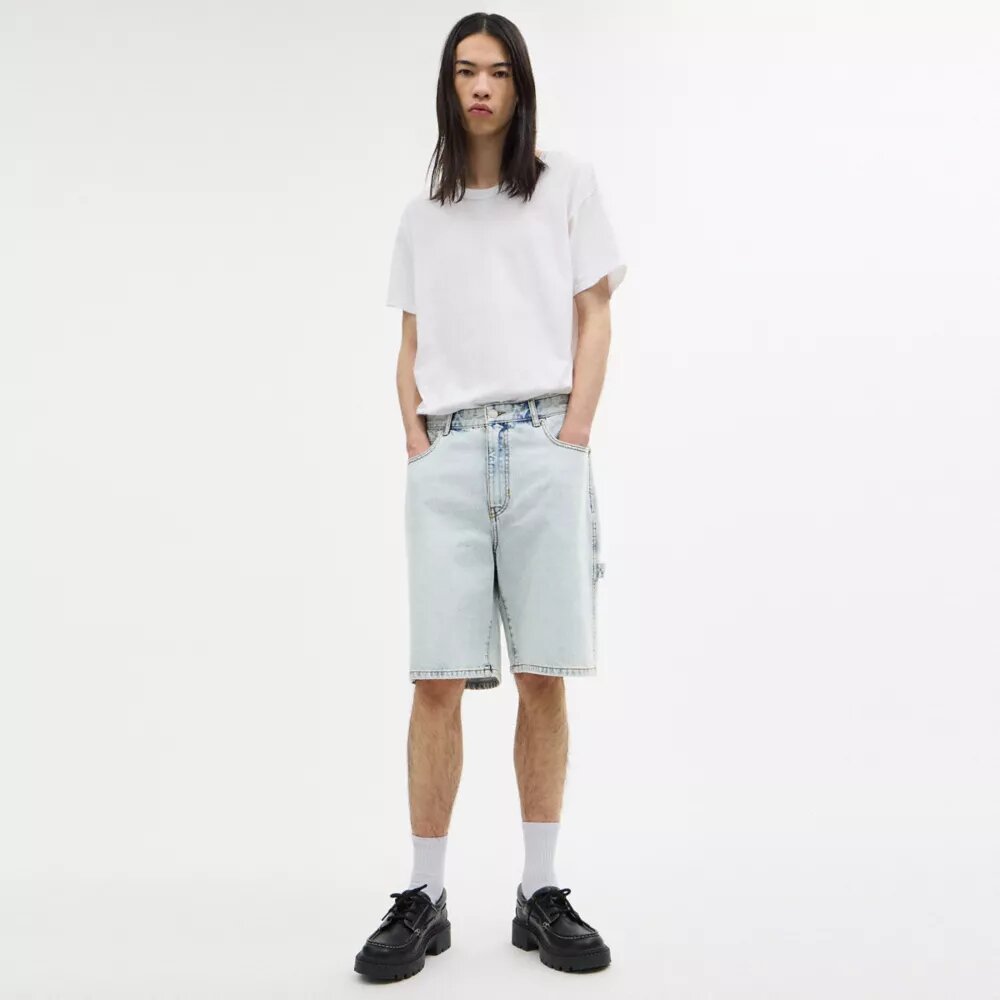 Signature Denim Σορτς