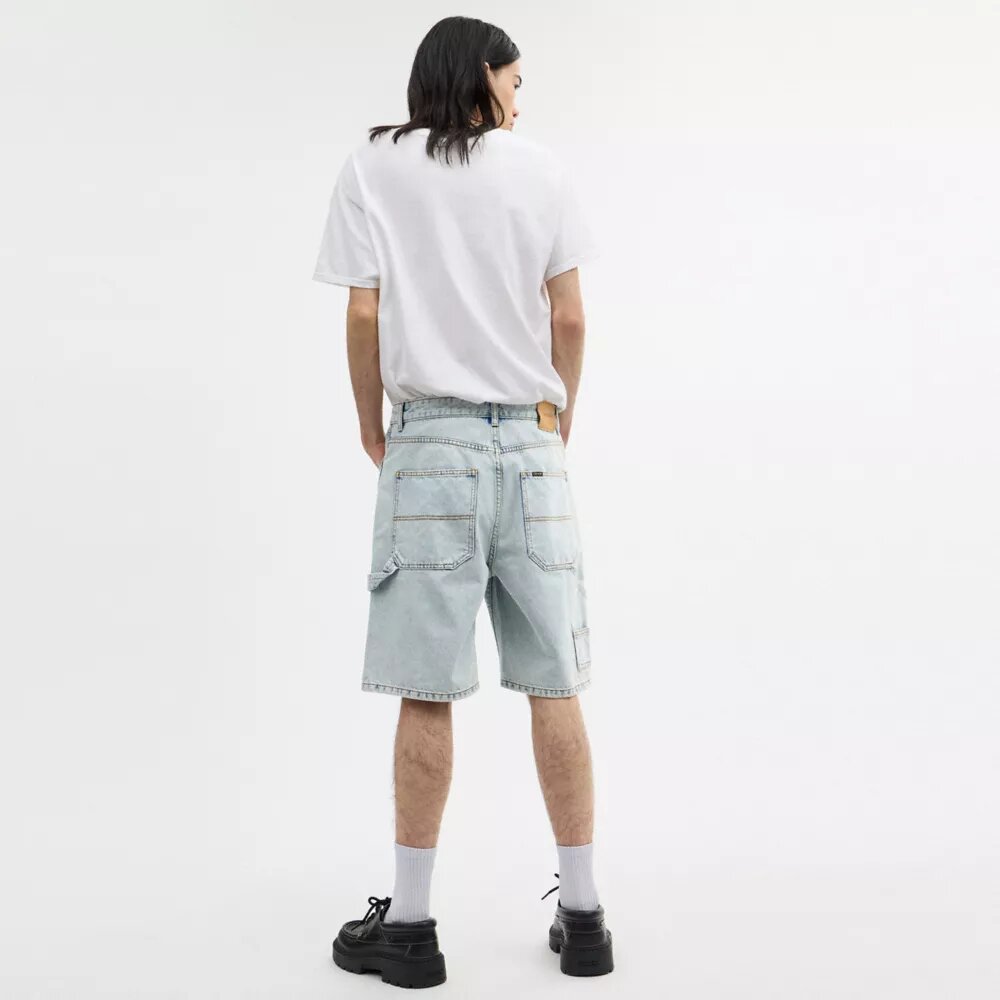Signature Denim Σορτς