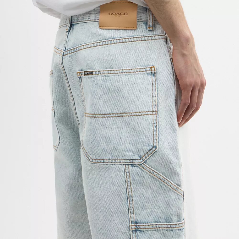 Signature Denim Σορτς