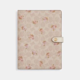 Σημειωματάριο από Signature Canvas με floral μοτίβο