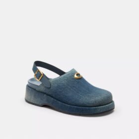 Σκαλιστό Τσόκαρα με πλατφόρμα σε «Loved Denim»
