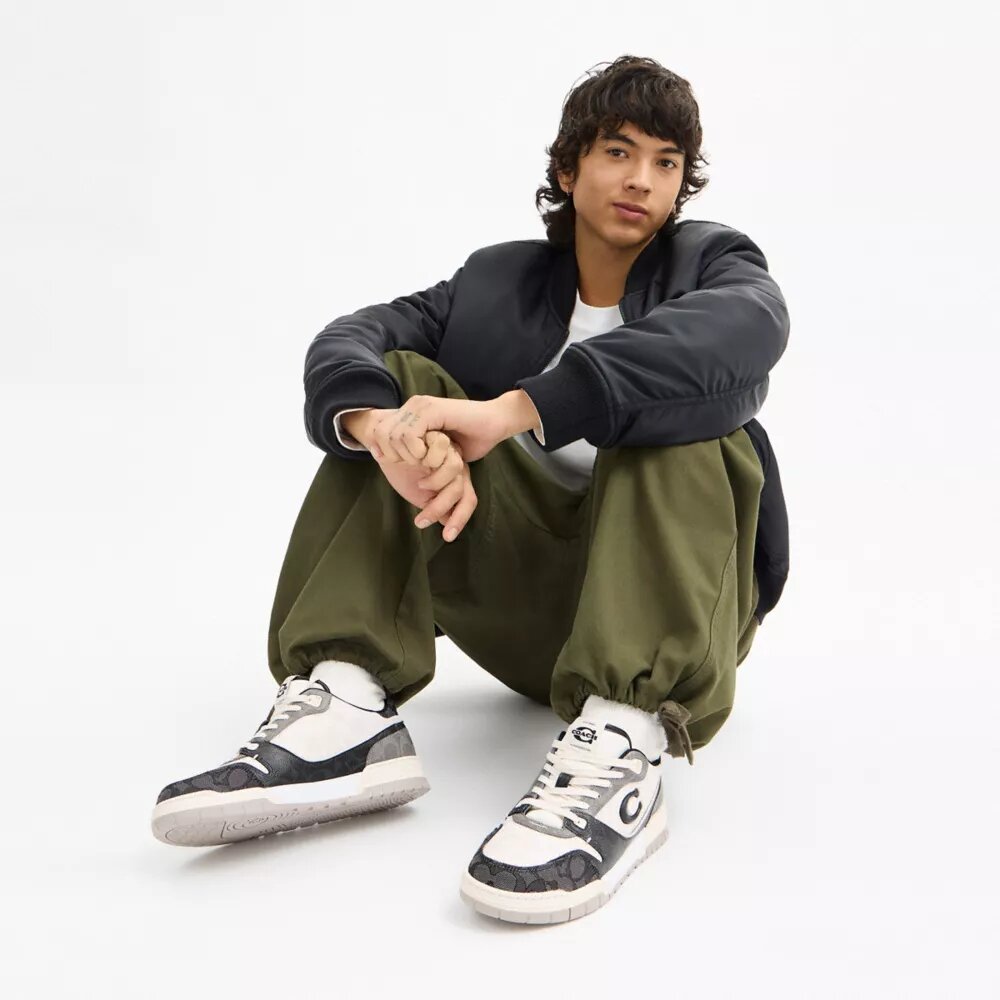 Sneakers Soho σε συνδυασμό χαρακτηριστικών υλικών