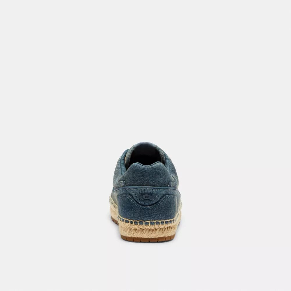 Sneakers Soho τύπου εσπαντρίγια σε φθαρμένο τζιν