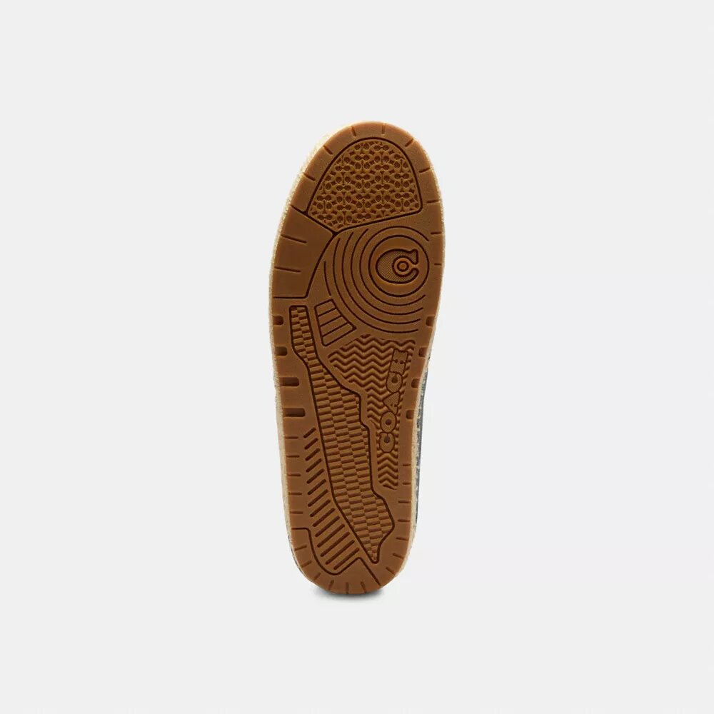 Sneakers Soho τύπου εσπαντρίγια σε φθαρμένο τζιν